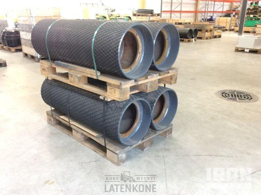 Metso Conveyor drive pulley drum 416x1260mm 340700 - Spare parts for Crusher: picture 1 Metso Conveyor drive pulley drum 416x1260mm 340700 - Spare parts for Crusher: picture 1