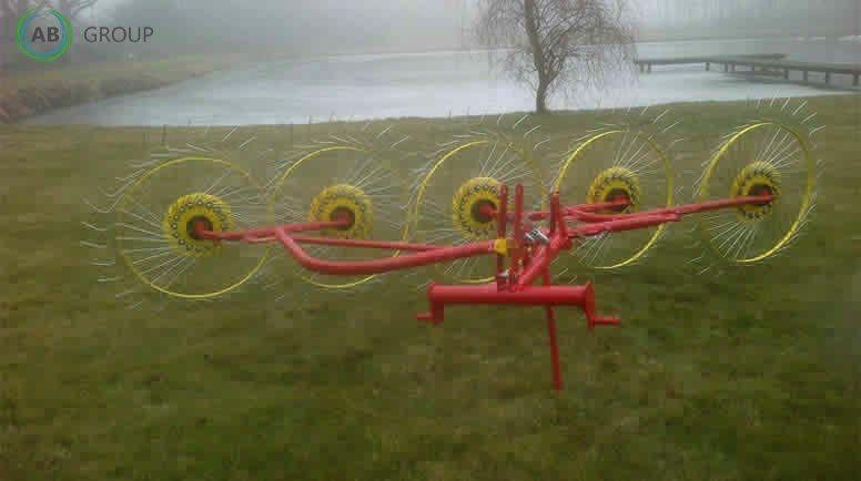 Taret rake-tedder Z 213/1 / PZK-5 - Tedder/ Rake: picture 2 Taret rake-tedder Z 213/1 / PZK-5 - Tedder/ Rake: picture 2