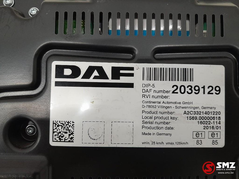 Dashboard for Truck DAF Occ instrumentenpaneel DAF: picture 6