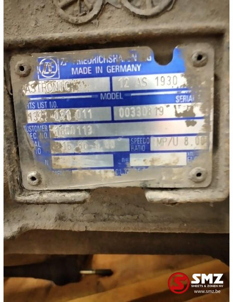 DAF Occ versnellingsbak Daf XF95 12AS1930TD - Gearbox for Truck: picture 5 DAF Occ versnellingsbak Daf XF95 12AS1930TD - Gearbox for Truck: picture 5