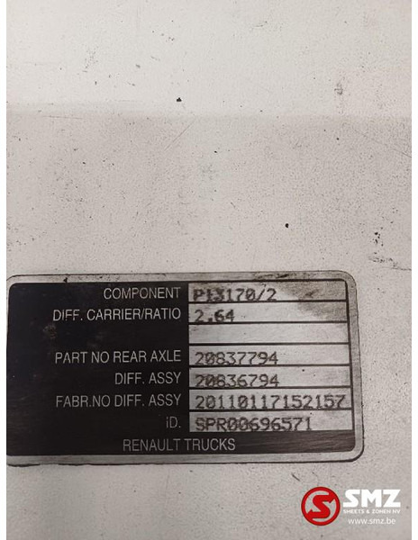 Renault Occ differentiëel i=2,64 Renault - Differential gear for Truck: picture 5 Renault Occ differentiëel i=2,64 Renault - Differential gear for Truck: picture 5