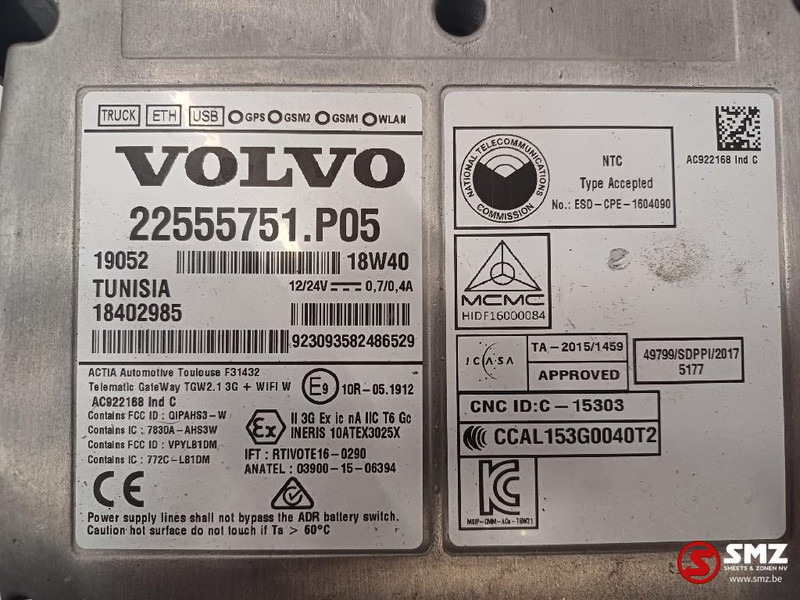Volvo Occ ECU telematica regeleenheid Volvo - ECU for Truck: picture 4 Volvo Occ ECU telematica regeleenheid Volvo - ECU for Truck: picture 4