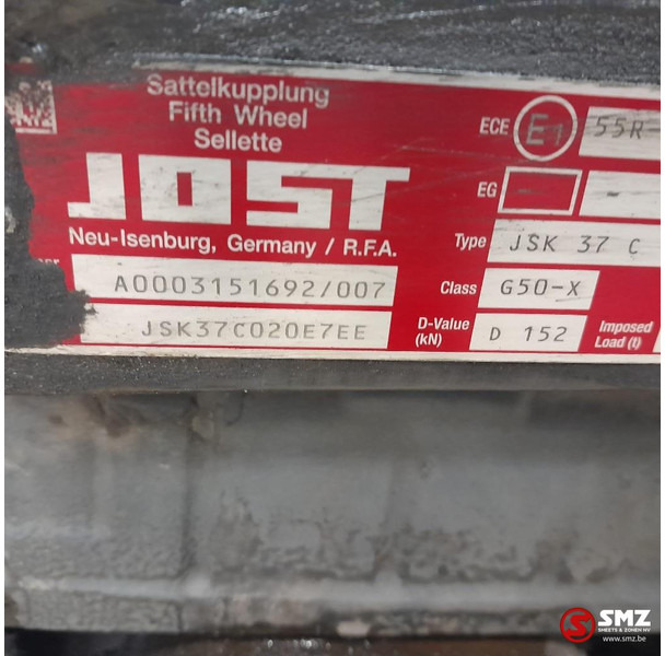 Jost Occ koppelschotel JSK37C + montageplaat Jost - Fifth wheel coupling for Truck: picture 5 Jost Occ koppelschotel JSK37C + montageplaat Jost - Fifth wheel coupling for Truck: picture 5