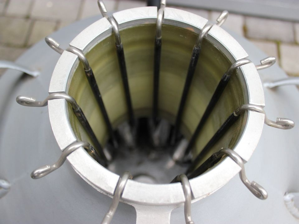 Cryotherm Container 50 L Dewar used for liquid nitrogen - Storage tank: picture 4 Cryotherm Container 50 L Dewar used for liquid nitrogen - Storage tank: picture 4