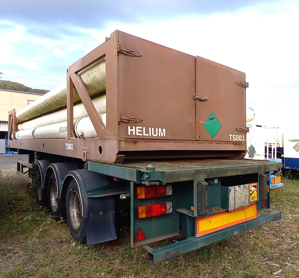 FRUEHAUF Gas tank tube semi-trailer used for compressed helium, hydrogen, Wasserstoff - Tank semi-trailer: picture 4 FRUEHAUF Gas tank tube semi-trailer used for compressed helium, hydrogen, Wasserstoff - Tank semi-trailer: picture 4