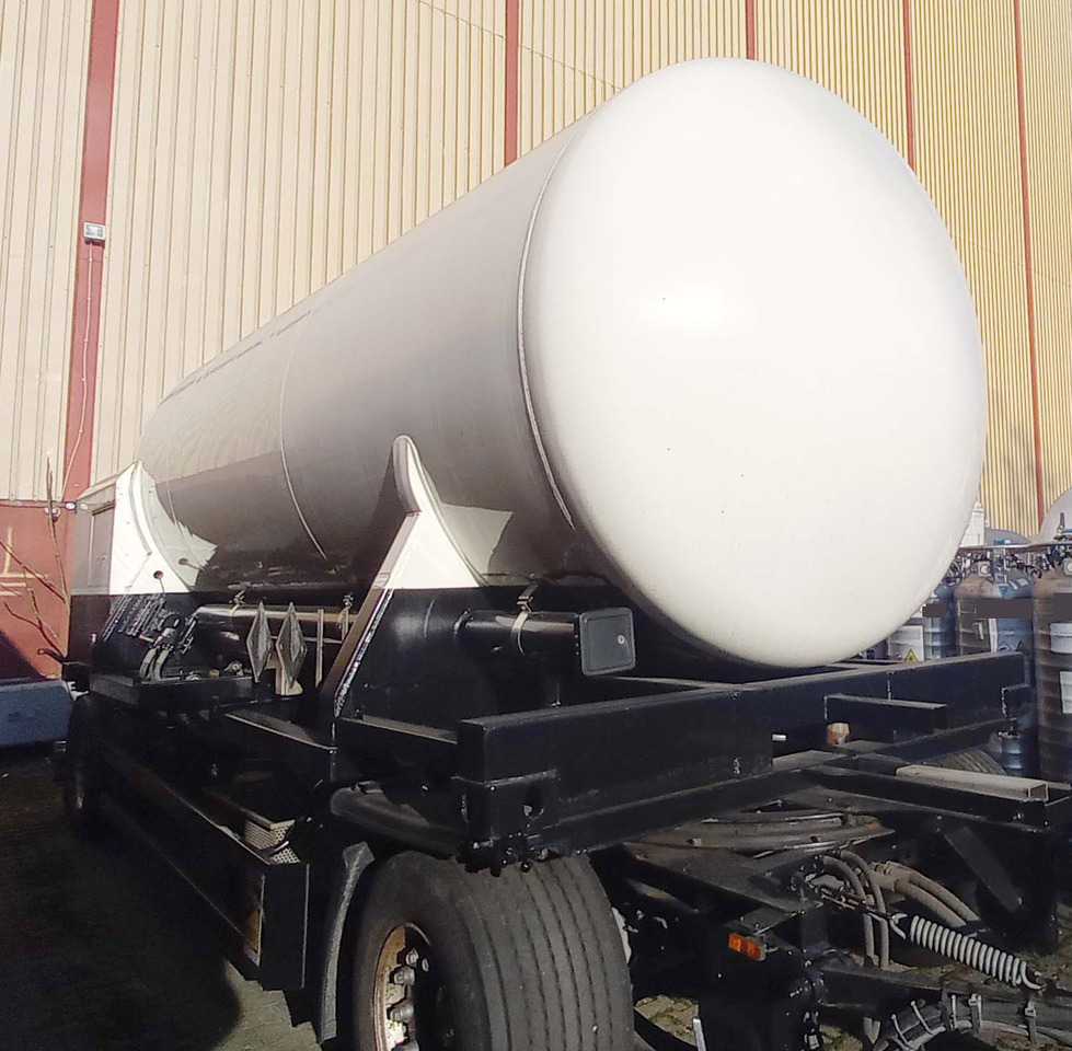 GOFA Gas tank trailer cryogenic used for oxygen, nitrogen, argon, gas. - Tank semi-trailer: picture 3 GOFA Gas tank trailer cryogenic used for oxygen, nitrogen, argon, gas. - Tank semi-trailer: picture 3