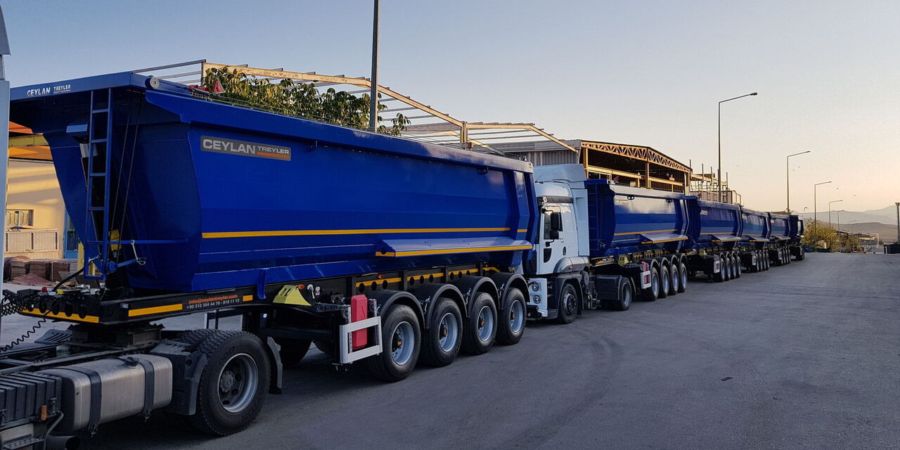 CEYLAN 35-40 M3 4 AXLE TIPPER - Tipper semi-trailer: picture 2 CEYLAN 35-40 M3 4 AXLE TIPPER - Tipper semi-trailer: picture 2
