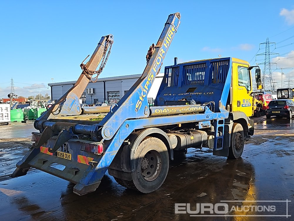 2008 MAN TGM18.240 - Skip loader truck: picture 5 2008 MAN TGM18.240 - Skip loader truck: picture 5