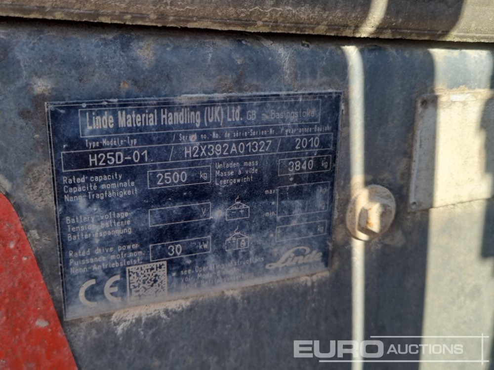 Diesel forklift 2010 Linde H25D-01: picture 28