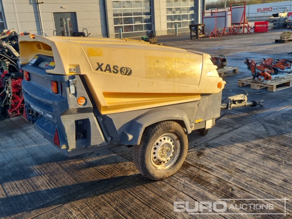 2011 Atlas Copco XAS 97 - Air compressor: picture 5 2011 Atlas Copco XAS 97 - Air compressor: picture 5