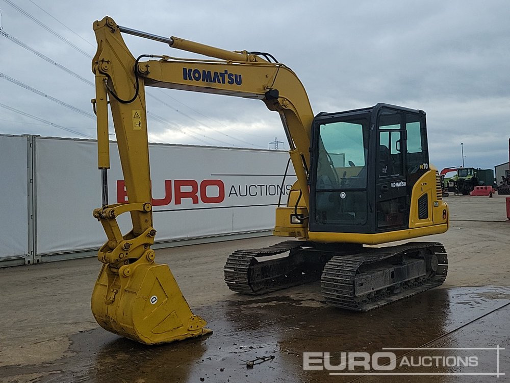 2011 Komatsu PC70-8 - Mini excavator: picture 1 2011 Komatsu PC70-8 - Mini excavator: picture 1