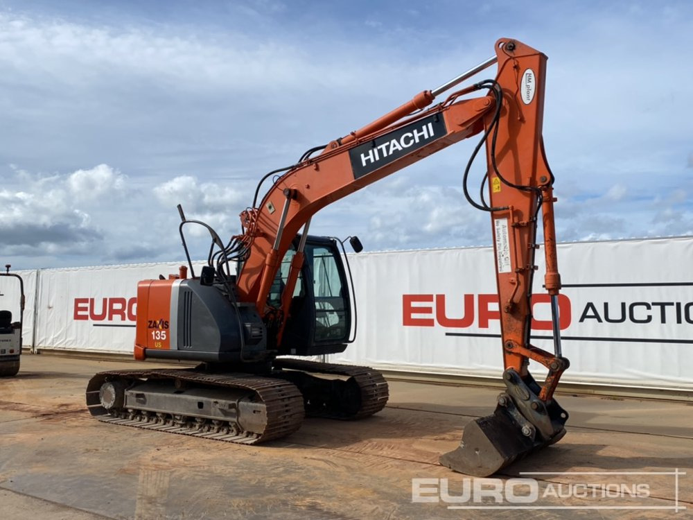 Crawler excavator 2012 Hitachi ZX135US-3: picture 7