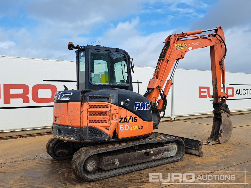 2012 Hitachi ZX60USB-3 CLR - Mini excavator: picture 5 2012 Hitachi ZX60USB-3 CLR - Mini excavator: picture 5