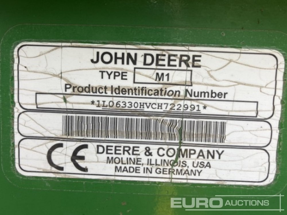 Farm tractor 2012 John Deere 6330: picture 6
