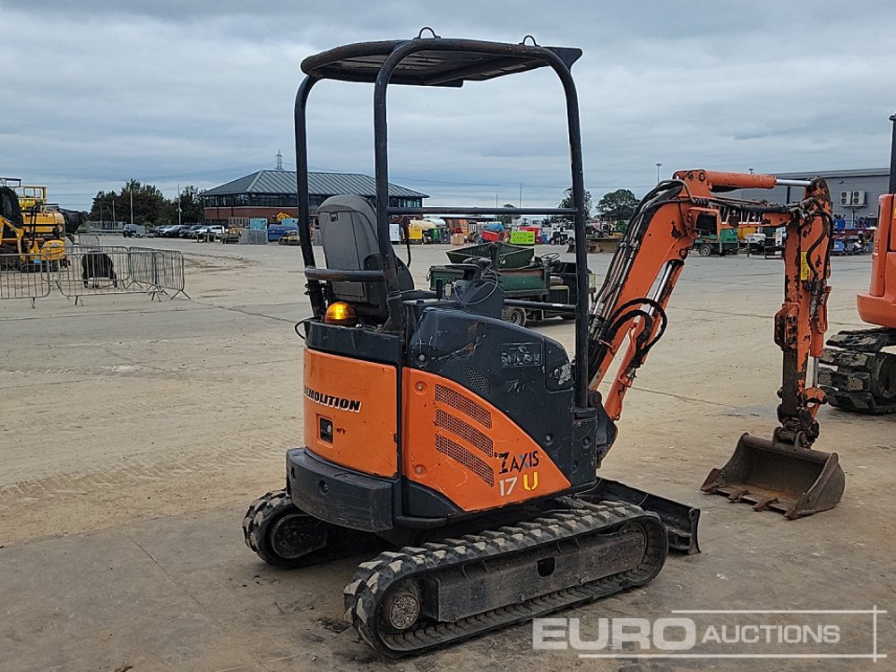 2013 Hitachi ZX17U-2 YLR - Mini excavator: picture 5 2013 Hitachi ZX17U-2 YLR - Mini excavator: picture 5