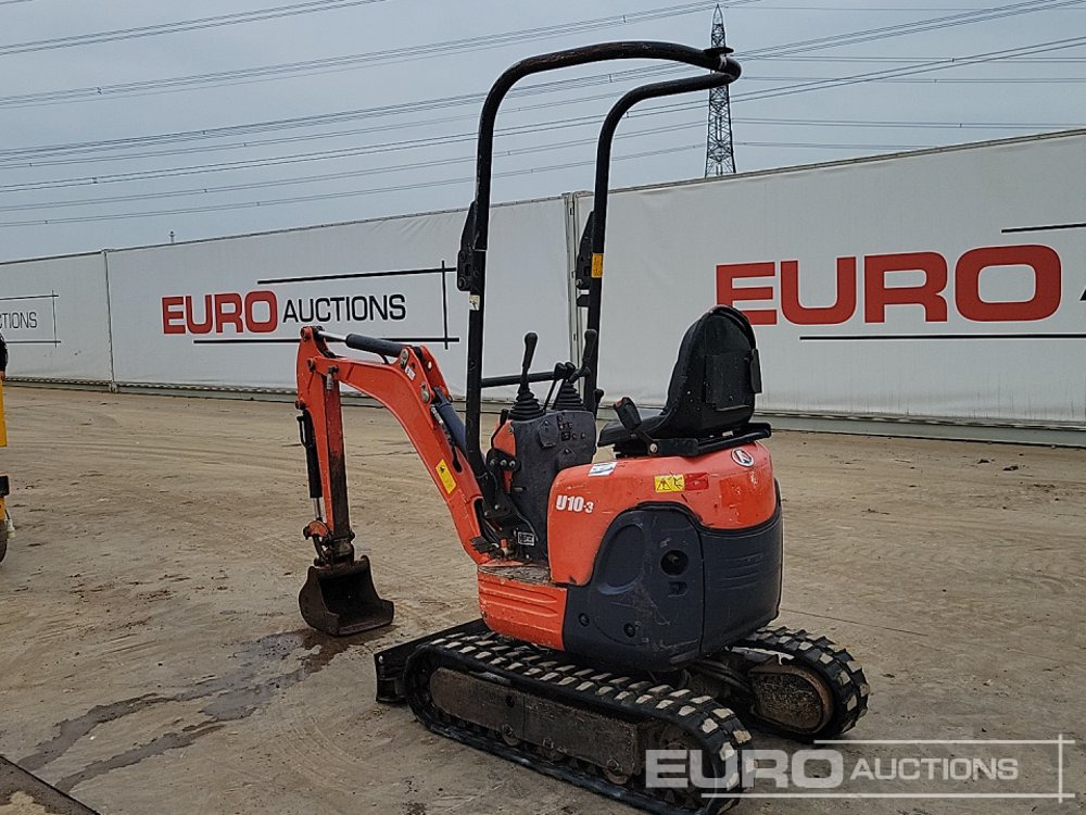 2013 Kubota U10-3 - Mini excavator: picture 3 2013 Kubota U10-3 - Mini excavator: picture 3