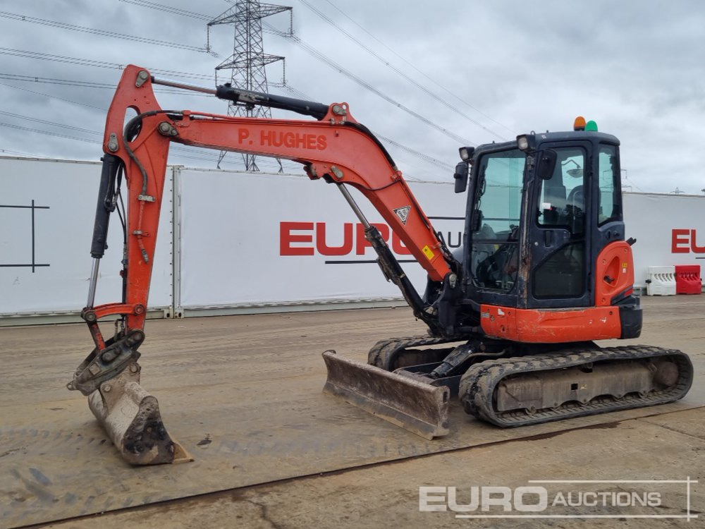 2013 Kubota U55-4 - Mini excavator: picture 1 2013 Kubota U55-4 - Mini excavator: picture 1