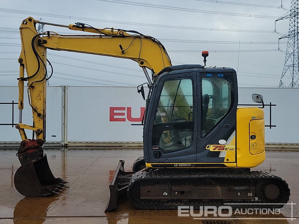 2013 New Holland Kobelco E75CSR - Mini excavator: picture 2 2013 New Holland Kobelco E75CSR - Mini excavator: picture 2