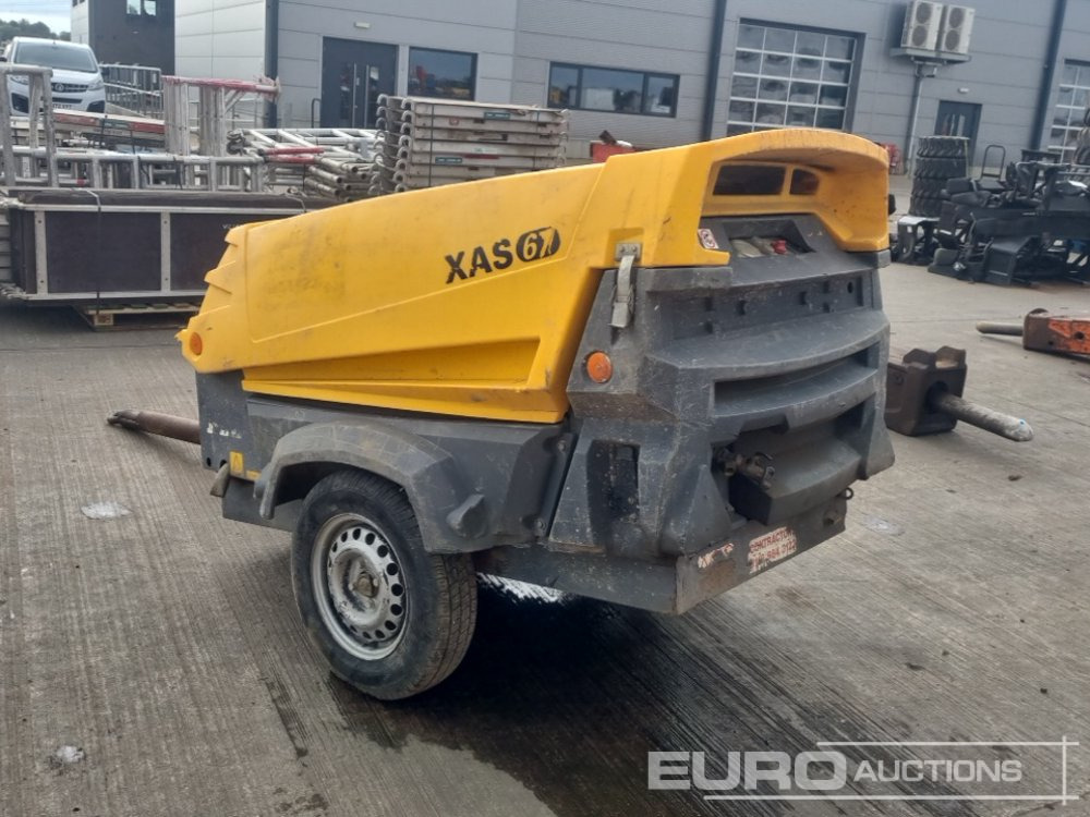2014 Atlas Copco XAS67 - Air compressor: picture 3 2014 Atlas Copco XAS67 - Air compressor: picture 3