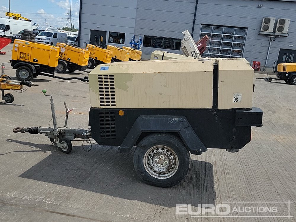 2014 Doosan Single Axle Compressor - Air compressor: picture 2 2014 Doosan Single Axle Compressor - Air compressor: picture 2