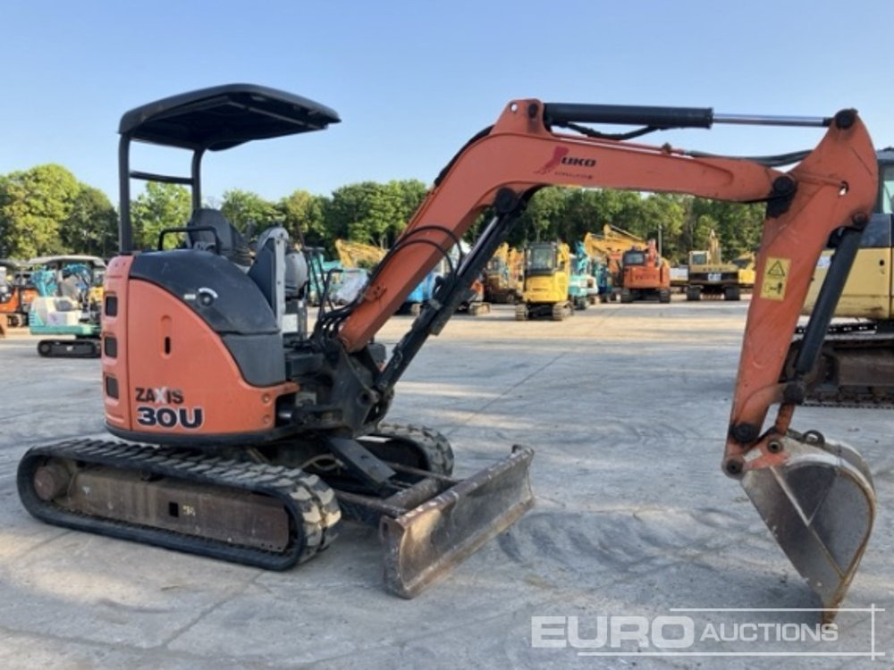 2014 Hitachi ZX30U-5A - Mini excavator: picture 5 2014 Hitachi ZX30U-5A - Mini excavator: picture 5