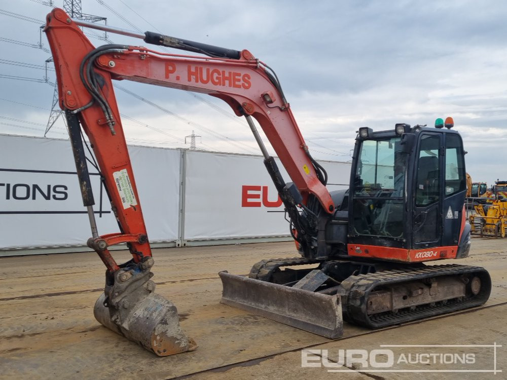 2014 Kubota KX080-4 - Mini excavator: picture 1 2014 Kubota KX080-4 - Mini excavator: picture 1