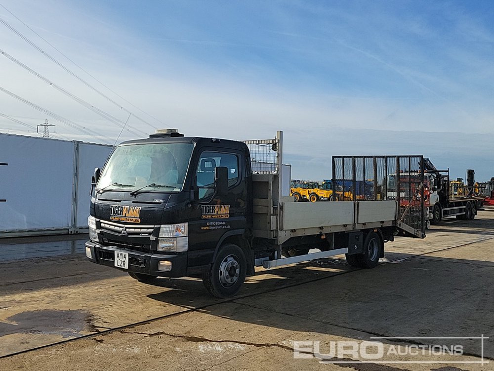 2014 Mitsubishi Canter 7C15 - Dropside/ Flatbed truck: picture 1 2014 Mitsubishi Canter 7C15 - Dropside/ Flatbed truck: picture 1