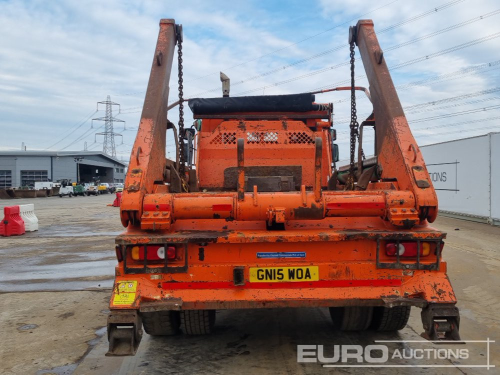 2015 DAF LF250 - Skip loader truck: picture 4 2015 DAF LF250 - Skip loader truck: picture 4