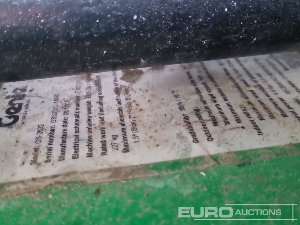 Aerial platform 2015 Genie GS-2632: picture 26