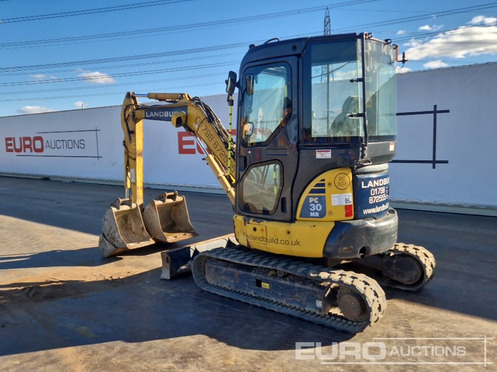 2015 Komatsu PC30MR-3 - Mini excavator: picture 3 2015 Komatsu PC30MR-3 - Mini excavator: picture 3