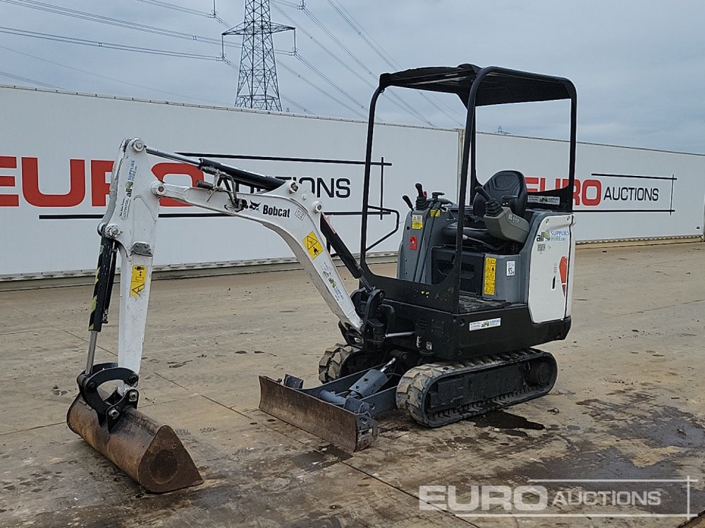 2016 Bobcat E17 - Mini excavator: picture 1 2016 Bobcat E17 - Mini excavator: picture 1