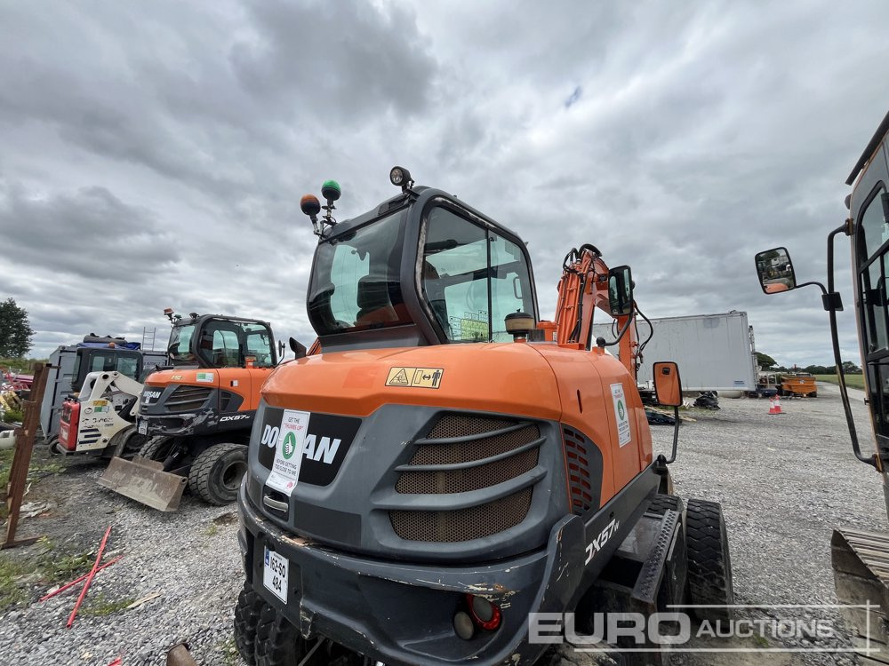 2016 Doosan DX57W-5 - Wheel excavator: picture 5 2016 Doosan DX57W-5 - Wheel excavator: picture 5