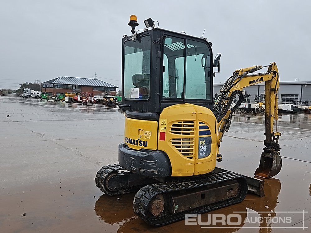 2016 Komatsu PC26MR-3 - Mini excavator: picture 5 2016 Komatsu PC26MR-3 - Mini excavator: picture 5
