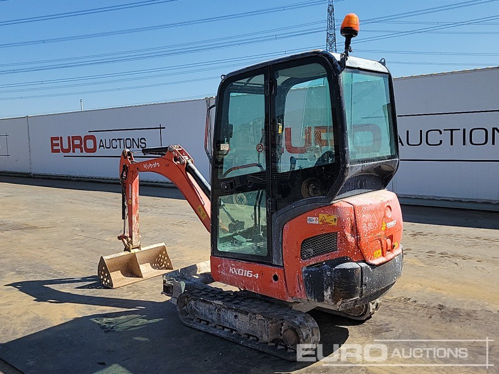 2016 Kubota KX016-4 - Mini excavator: picture 3 2016 Kubota KX016-4 - Mini excavator: picture 3