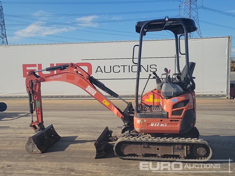 2016 Kubota U17-3A - Mini excavator: picture 2 2016 Kubota U17-3A - Mini excavator: picture 2