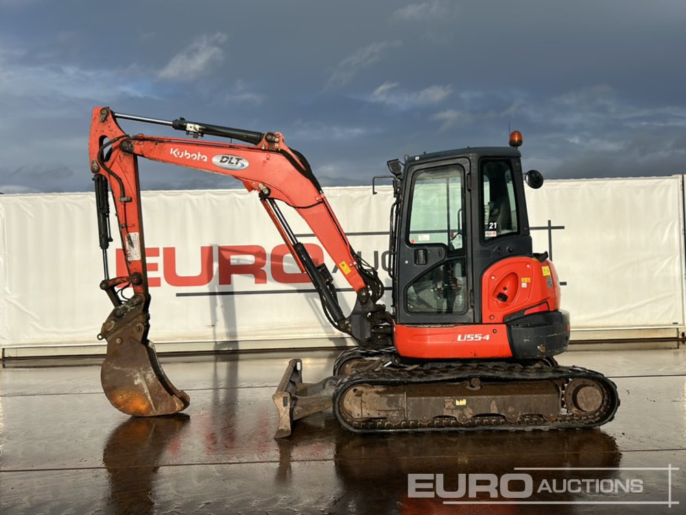 2016 Kubota U55-4 - Mini excavator: picture 2 2016 Kubota U55-4 - Mini excavator: picture 2