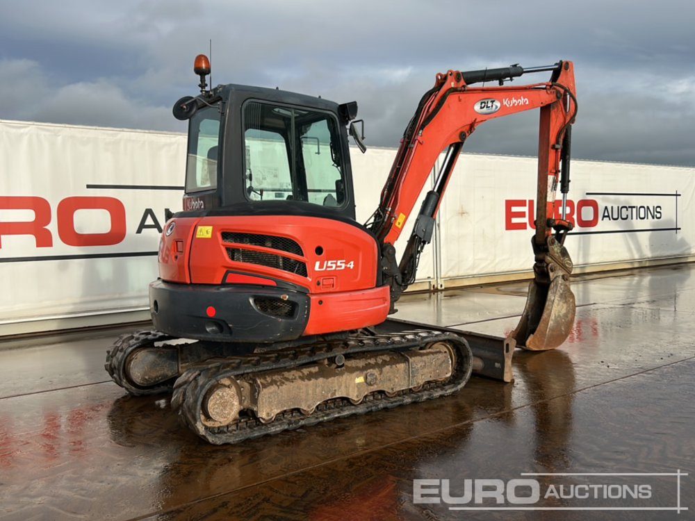 2016 Kubota U55-4 - Mini excavator: picture 5 2016 Kubota U55-4 - Mini excavator: picture 5