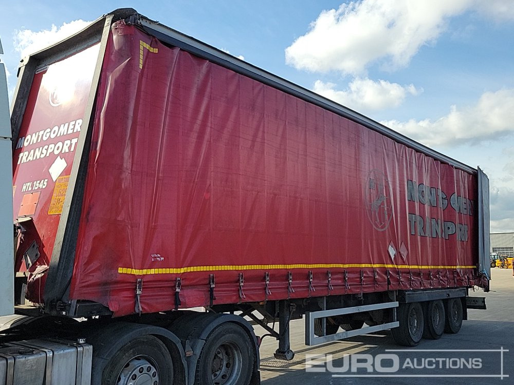 2016 Montracon Tri Axle Curtainsider Trailer - Curtainsider semi-trailer: picture 1 2016 Montracon Tri Axle Curtainsider Trailer - Curtainsider semi-trailer: picture 1