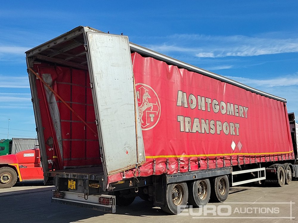 2016 Montracon Tri Axle Curtainsider Trailer - Curtainsider semi-trailer: picture 5 2016 Montracon Tri Axle Curtainsider Trailer - Curtainsider semi-trailer: picture 5