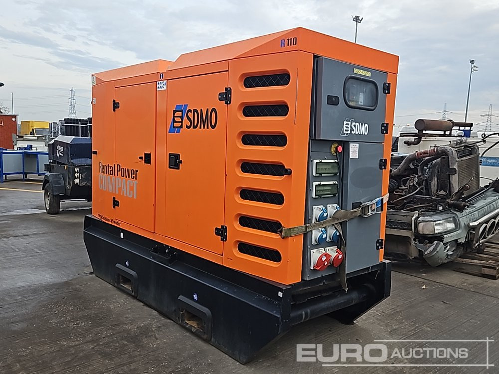 2016 SDMO R110C3 - Generator set: picture 1 2016 SDMO R110C3 - Generator set: picture 1