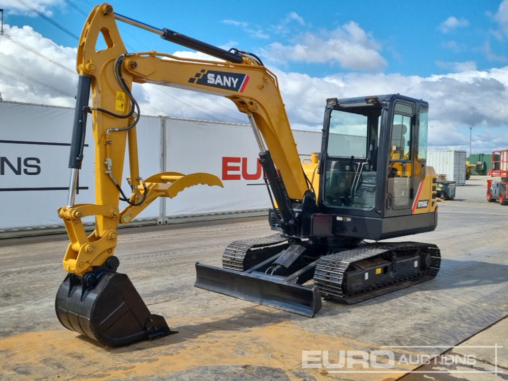 2016 Sany SY55C - Mini excavator: picture 1 2016 Sany SY55C - Mini excavator: picture 1