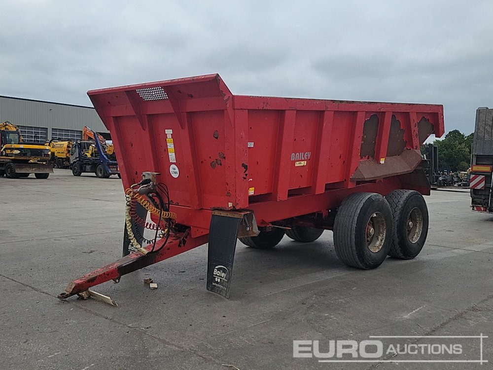 2017 Bailey 20 Ton Twin Axle Dump Trailer, Air/Hydraulic Brakes - Farm trailer: picture 1 2017 Bailey 20 Ton Twin Axle Dump Trailer, Air/Hydraulic Brakes - Farm trailer: picture 1