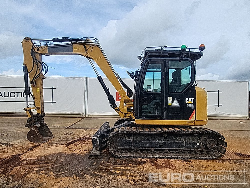 2017 CAT 308E2CR - Mini excavator: picture 2 2017 CAT 308E2CR - Mini excavator: picture 2