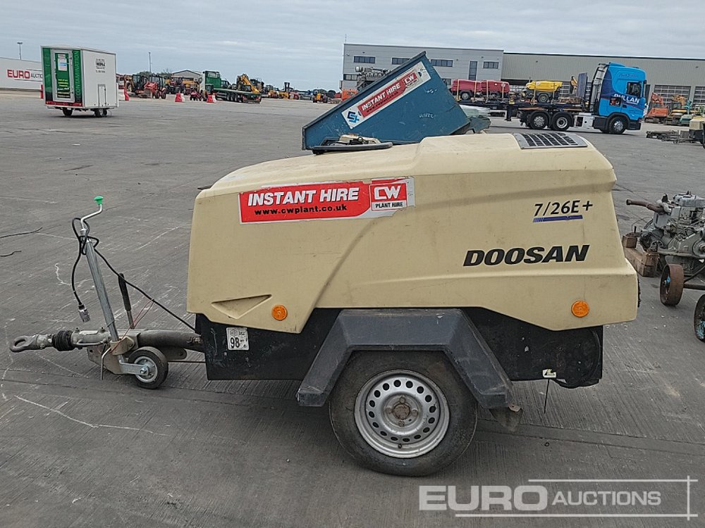 2017 Doosan 726E+ - Air compressor: picture 2 2017 Doosan 726E+ - Air compressor: picture 2