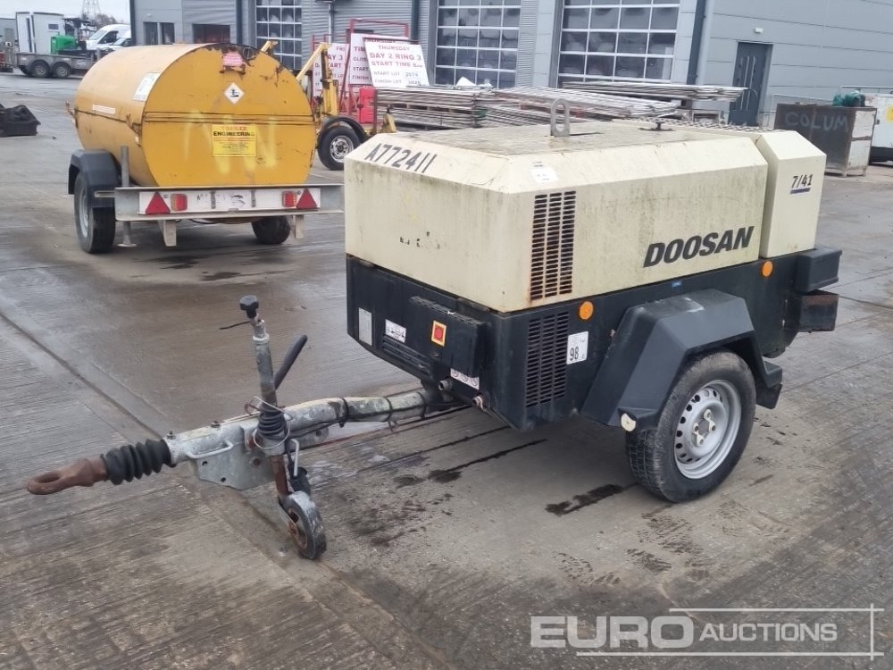 2017 Doosan 741 - Air compressor: picture 1 2017 Doosan 741 - Air compressor: picture 1