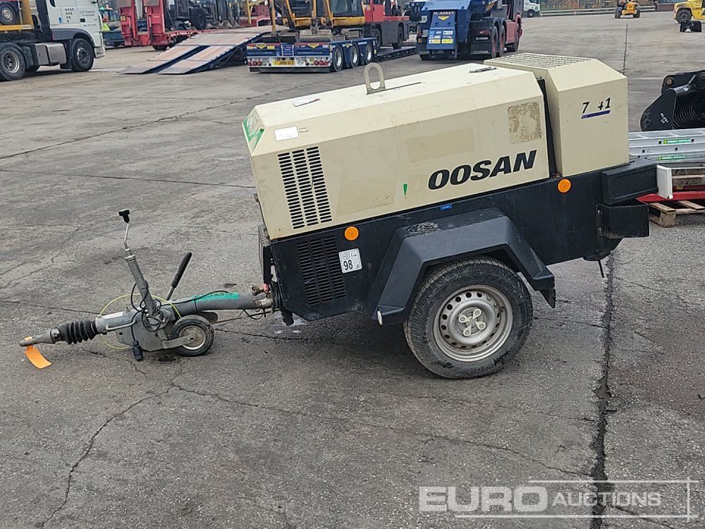 2017 Doosan 741 - Air compressor: picture 2 2017 Doosan 741 - Air compressor: picture 2