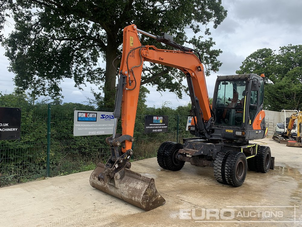 2017 Doosan DX57W-5 - Wheel excavator: picture 1 2017 Doosan DX57W-5 - Wheel excavator: picture 1