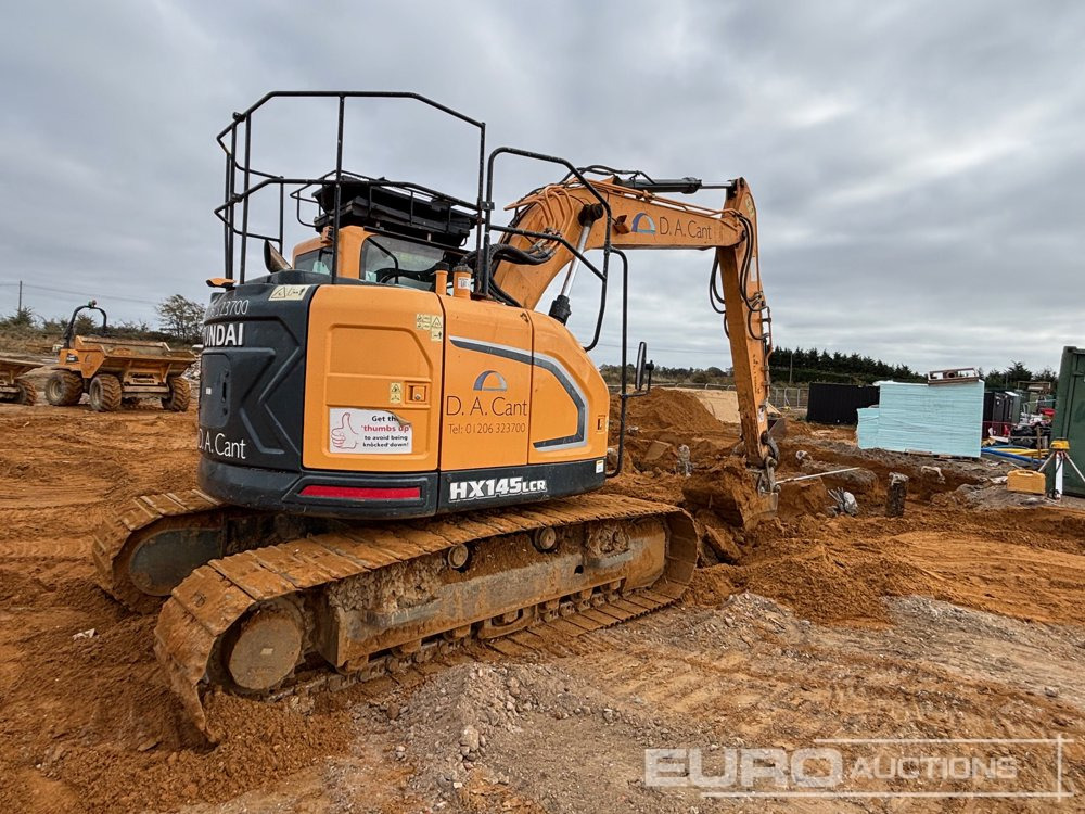 2017 Hyundai HX145LCR - Crawler excavator: picture 3 2017 Hyundai HX145LCR - Crawler excavator: picture 3