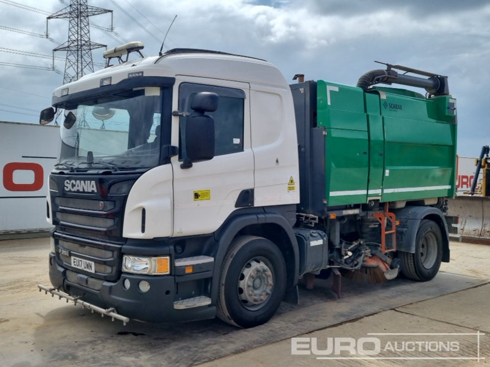 2017 Scania P250 - Road sweeper: picture 1 2017 Scania P250 - Road sweeper: picture 1