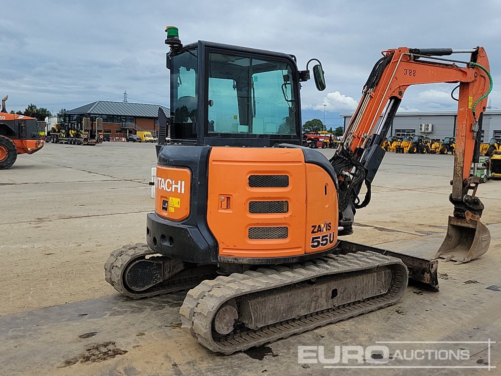 2018 Hitachi ZX55U-5A CLR - Mini excavator: picture 5 2018 Hitachi ZX55U-5A CLR - Mini excavator: picture 5
